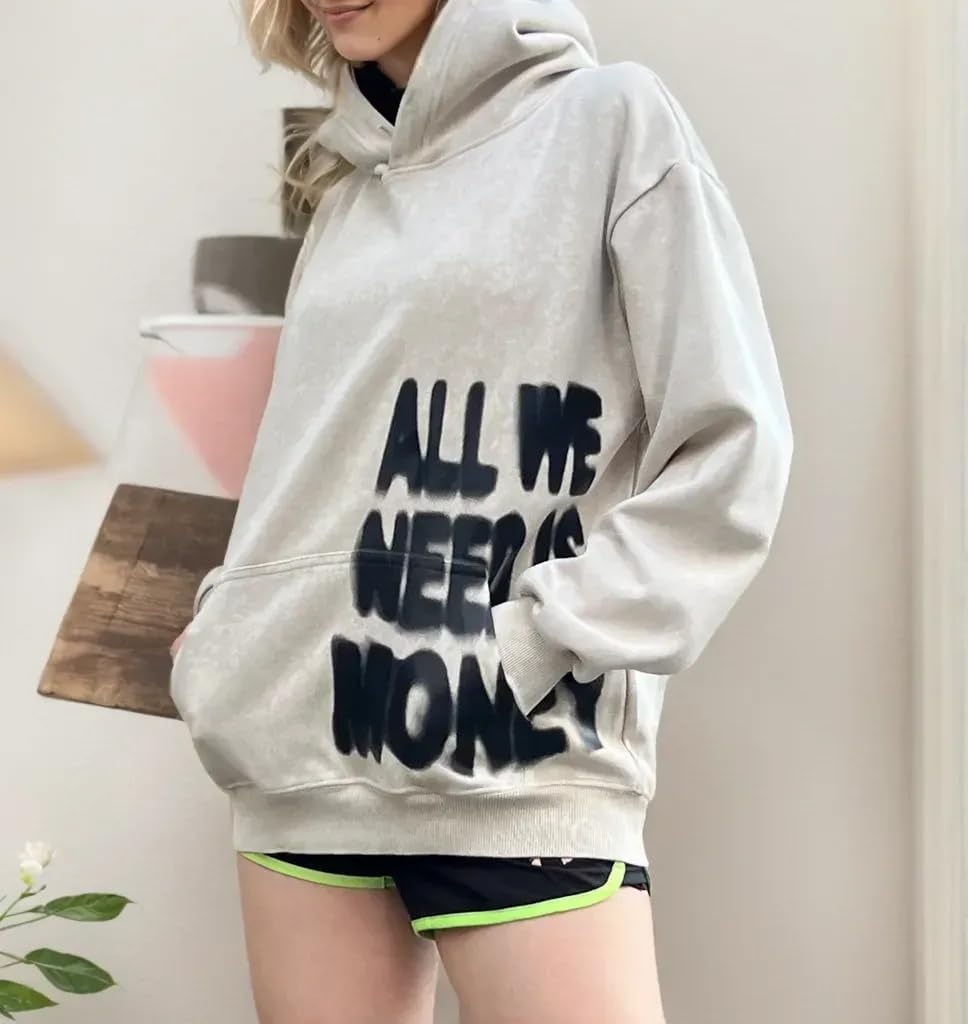 Colorful Y2K Oversized Hoodie