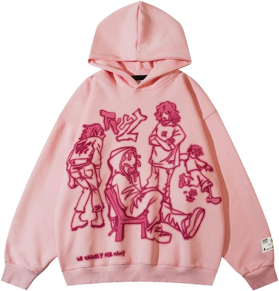 Cartoon Character Hoodie Fun