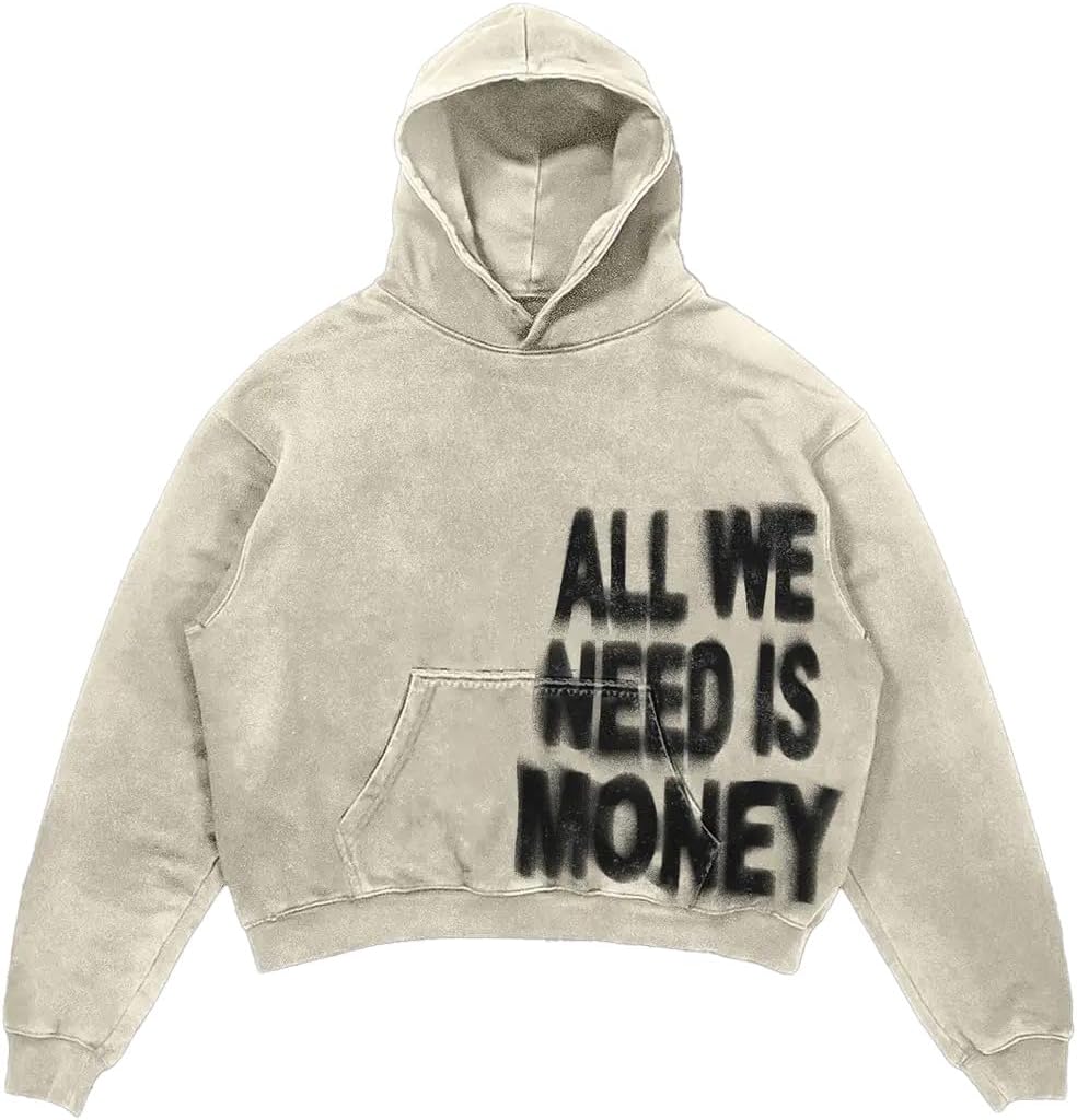 Colorful Y2K Oversized Hoodie