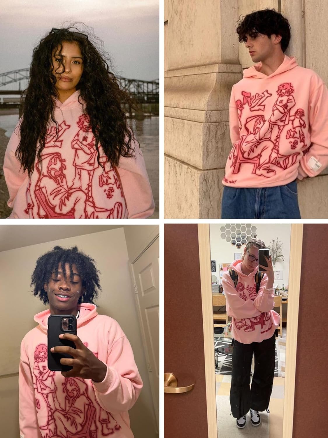 Cartoon Character Hoodie Fun